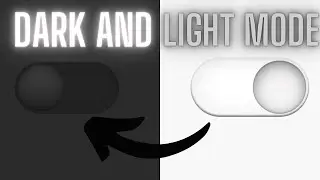 How To Create A Dark/Light Mode Button With HTML,CSS,JAVASCRIPT | DIAWEB