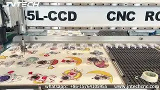 Fast & Precise KT Board Cutting | ATC CNC Router with CCD Camera