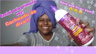 Testei pela primeira vez: Meus cachos!  ( Cacheado de diva!) Meus cachos meu poder!!