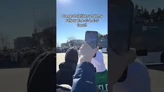 Live from the 215 at the #philadelphiaeagles parade!! #nfl #superbowlliv #superbowl
