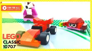 LEGO Classic 10707 : Red Crab crossing the road | How To Build & Play Ideas | Stop Motion Animation