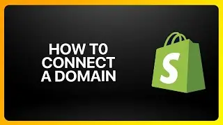 How To Connect A Domain To Shopify 2026! Tutorial