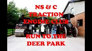 NORTH STAFFS & CHESHIRE TRACTION ENGINE CLUB RUN TO THE DEER PARK HOAR CROSS SEPTEMBER 2025