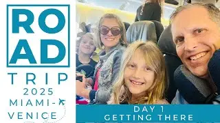 Летнее автопутешествие 2025 🚙 День 1. Как добраться: Майами - Венеция ✈️