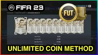 *NEW* UNLIMITED COIN METHOD IN FIFA 23 ULTIMATE TEAM | FIFA 23 SNIPING FILTER