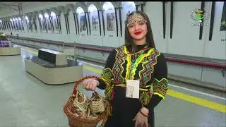 العاصمة - الاحتفالات الرسمية بيناير/ إنطلاق قافلة وطنية بإتجاه بني عباس.