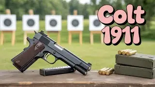 The legendary Colt 1911 Classic pistol