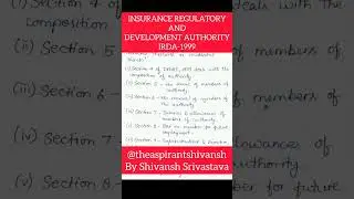 Insurance Regulatory & Development Authority (IRDA), 1999 | Insurance Awareness | The Aspirant #lic