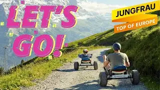 Grindelwald // MOUNTAIN CART // fun resort ride down the mountain