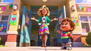 First Day of School | Fun Learning Song for Kids | Cheerful Nursery Rhyme
