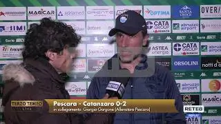 Pescara - Catanzaro 0-2 91&deg; Gorgone: 