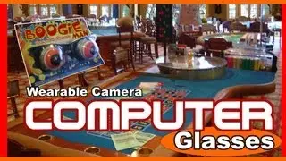 Mini Spy Camera Computer Glasses -  Computer Glasses Gone Wild !