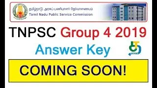 tnpsc group 4 2019 answer key - tnpsc group 4 answer key 2019 pdf