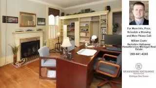 223 W MANSION Street, Marshall, MI Presented by William Coats.