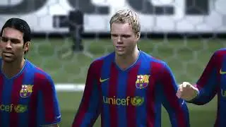 PES 2010 Uefa Champions League Barcelona vs Real Madrid
