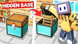 LOGGY MADE A BASE INSIDE DIAMOND BLOCK | MINECRAFT