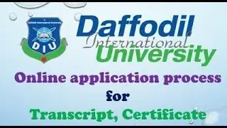 How to take certificate and transcript  from diu  || how to take certificate from daffodil
