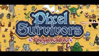 Pixel Survivors Roguelike PC Full Game Walkthrough No Commentary