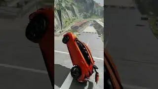 Vehicles Vs. Jump And Break Test #beamngdrive #crashdrive #caraccidents #smashdrive