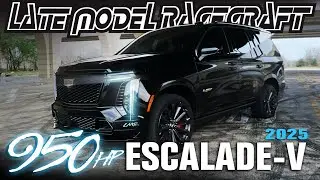 950 лошадиных сил, Escalade-V 2025 года | Гоночный стиль для поздних моделей