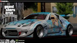 REVIEW NISSAN 350Z ROCKET BUNNY CUSTOM BY ADAN69 (REBORN DESIGN) | GTA SA ANDROID