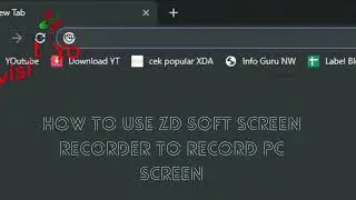 How to Use ZD Soft Screen Recorder to Record PC Screen । Trust Techno