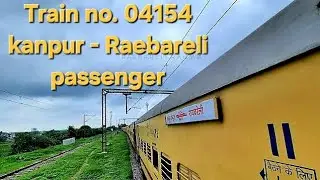 04154 Kanpur-Raebareli Express|| kanpur to lalganj journey