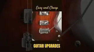 massive guitar upgrade that is easy and cheap #guitar #guitartech #luthier #upgrades #diycraft #diy