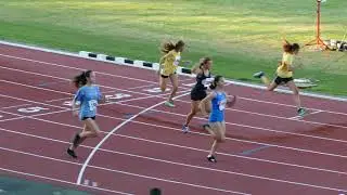 Championship of Cyprus. Sprint 80m. Finals Girls and Boys U16