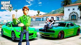 BEN 10 CAN DÜŞMANI KEVİN LEVİN'LE ANAHTARINA YARIŞIYOR! - GTA 5