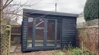L-shape Garden Room Creation