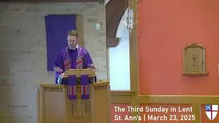 Sermon, March 23, 2025