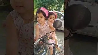🚴&zwj;♀️ Yashvi-Yashita Twins | Pulsar Gadi Masti | Odia Trending Shorts 2025 🔥😄#trending #shorts#funny