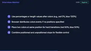 How to Create Linear Gradient Backgrounds in CSS