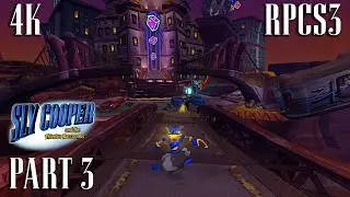 [Sunset Snake Eyes 1/2] Sly Cooper and the Thievius Raccoonus Part 3 [4K RPCS3]