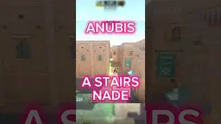 CS2 Анубис: Сборка гранат на лестнице! #cs2 #csgo #counterstrike #cs2anubis #cs2utility #cs2nades...