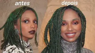 Como TRANÇAR o cabelo com DREADS - Técnicas para a saúde dos seus dreads.