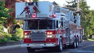 Perkasie Fire Company Tower 26 Responding 6/9/22