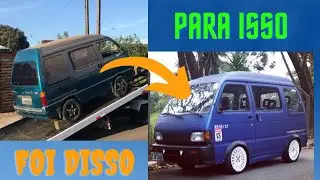 ASIA TOWNER DIFERENCIADA 2022 | REBAIXADA | SWAP MOTOR | ESCAPAMENTO ESPORTIVO | ADAPTA&Ccedil;&Otilde;ES