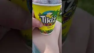 Tikiz shaved ice  🍧 ￼ it was good  at the street fair in old town California  ￼￼￼￼