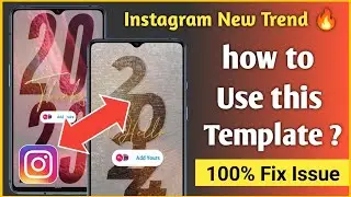 Instagram new  thanks 2023 template use ! thanks 2023 , hello 2024 template kaise lagaye Instagram 🔥