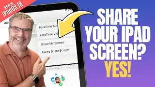 Можно ли транслировать экран на iPad? ДА! Узнайте, как это сделать, в этом видео!