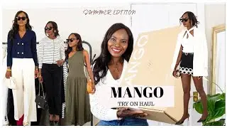 LATEST MANGO HAUL | MANGO TRY ON HAUL |  ** SUMMER 2025 FASHION FINDS ** NEW IN MANGO HAUL | GLADON