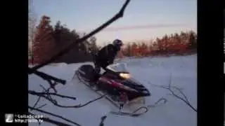 Snow Thrashing Fun