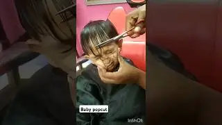 Baby popcut/popcut/baby haircut/shorts