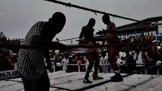 WRESTLING, CONGOLESE STYLE WITH EDINGWE, WHO USE VOODOO,(EP 2)