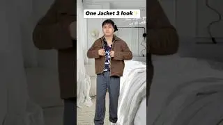 One brown jacket 3 look |Brown jacket | #mensfashion #jacket #trending #fashionedit #fashionediting