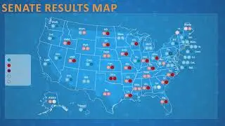 US Senate Results 2022: Democrats winning Latest Unites States Senate results, map & detailed votes.
