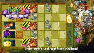 Plants VS Zombies 2 Reflourished: Penny's Challenge - Through the Pyre and Flames 