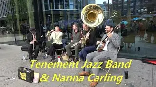Tenement Jazz Band & Nanna Carling play at Birmingham Jazz & Blues Festival